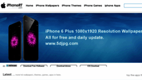What Iphonert.com website looked like in 2017 (6 years ago)