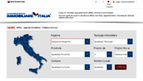 What Immobiliare-italia.it website looked like in 2017 (6 years ago)