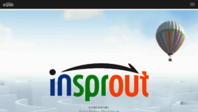 What Insprout.com website looked like in 2017 (6 years ago)