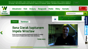 What Impelwroclaw.pl website looked like in 2017 (6 years ago)