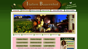 What Italienbauernhof.de website looked like in 2017 (6 years ago)