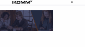 What Ikomm.no website looked like in 2017 (6 years ago)