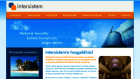 What Intersistem.com.tr website looked like in 2017 (6 years ago)