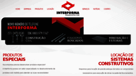 What Interforma.com website looked like in 2017 (6 years ago)
