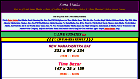 What Indianmatka.net website looked like in 2017 (6 years ago)