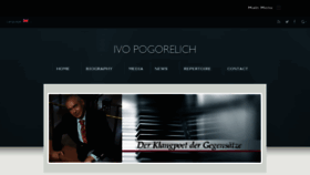 What Ivopogorelich.com website looked like in 2017 (6 years ago)
