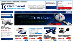 What Identmarket.de website looked like in 2017 (6 years ago)