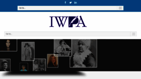 What Iwpa.org website looked like in 2017 (6 years ago)