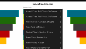 What Indexfreelink.com website looked like in 2017 (6 years ago)