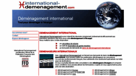 What International-demenagement.com website looked like in 2017 (6 years ago)
