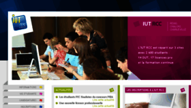 What Iut-rcc.fr website looked like in 2017 (6 years ago)