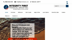 What Integritydirectmortgage.com website looked like in 2017 (6 years ago)