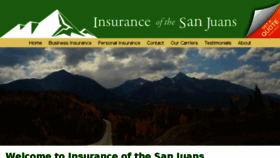 What Insurancesanjuans.com website looked like in 2017 (6 years ago)