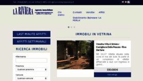 What Immobiliarelariviera.it website looked like in 2017 (6 years ago)