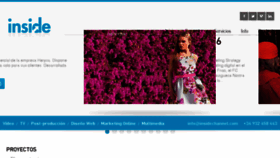 What Insidechannel.com website looked like in 2017 (8 years ago)