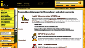 What Impact-group.de website looked like in 2017 (6 years ago)