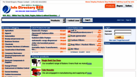 What Infodirectoryb2b.com website looked like in 2017 (6 years ago)