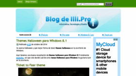 What Illi-pro.com website looked like in 2017 (6 years ago)