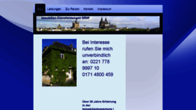 What Immobilienbewertung-graf.de website looked like in 2017 (6 years ago)