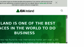 What Idaireland.com website looked like in 2017 (6 years ago)