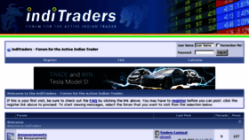 What Inditraders.com website looked like in 2017 (6 years ago)