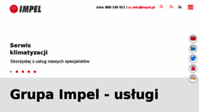 What Impel.pl website looked like in 2017 (7 years ago)