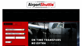 What Istanbulairportshuttle.com website looked like in 2017 (6 years ago)