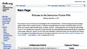 What Ifwiki.org website looked like in 2017 (6 years ago)