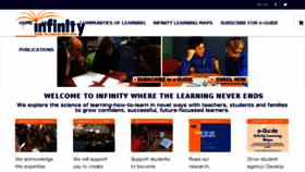 What Infinitylearn.org website looked like in 2017 (6 years ago)