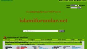 What Islamiforumlar.net website looked like in 2017 (6 years ago)