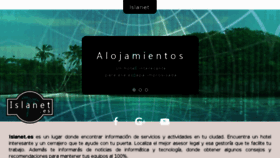 What Islanet.es website looked like in 2017 (6 years ago)