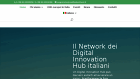 What Italian-dih.eu website looked like in 2017 (6 years ago)