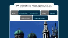What Ipa-pressagency.com website looked like in 2017 (8 years ago)