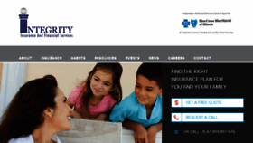 What Insurewithintegrity.com website looked like in 2017 (6 years ago)
