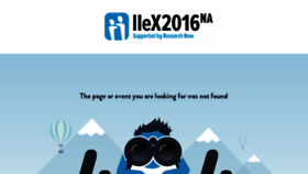 What Iiex-na.com website looked like in 2017 (6 years ago)