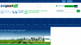 What Irripart24.eu website looked like in 2017 (6 years ago)