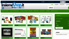 What Insiemeshop.it website looked like in 2017 (6 years ago)
