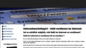 What Internetmarketing24.eu website looked like in 2017 (6 years ago)