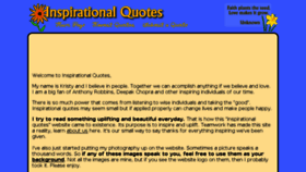 What Inspirational-quotes.us website looked like in 2017 (6 years ago)