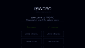 What Iwdro.org website looked like in 2017 (6 years ago)