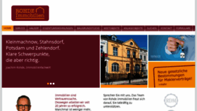 What Immobilien-kleinmachnow.de website looked like in 2017 (6 years ago)