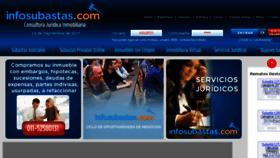 What Infosubastas.com website looked like in 2017 (6 years ago)