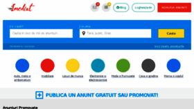What Imediat.ro website looked like in 2017 (7 years ago)