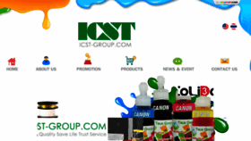 What Icst-group.com website looked like in 2017 (6 years ago)