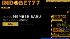 What Indobet77.net website looked like in 2017 (6 years ago)