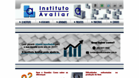 What Institutoavaliar.org.br website looked like in 2017 (6 years ago)