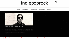 What Indiepoprock.fr website looked like in 2017 (6 years ago)