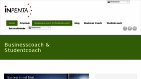 What Inpenta.nl website looked like in 2017 (8 years ago)