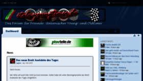 What Italo-youngtimer.de website looked like in 2017 (6 years ago)