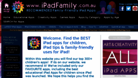 What Ipadfamily.com.au website looked like in 2017 (6 years ago)